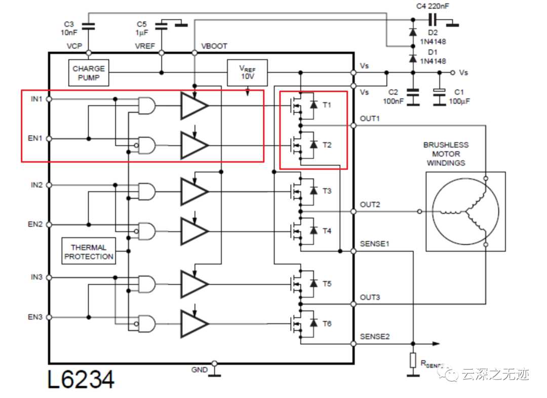 bldc esc circuit diagram