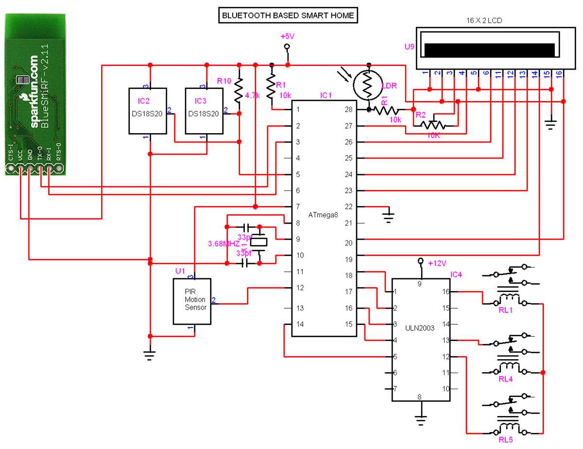 bluetooth headset circuit board diagram