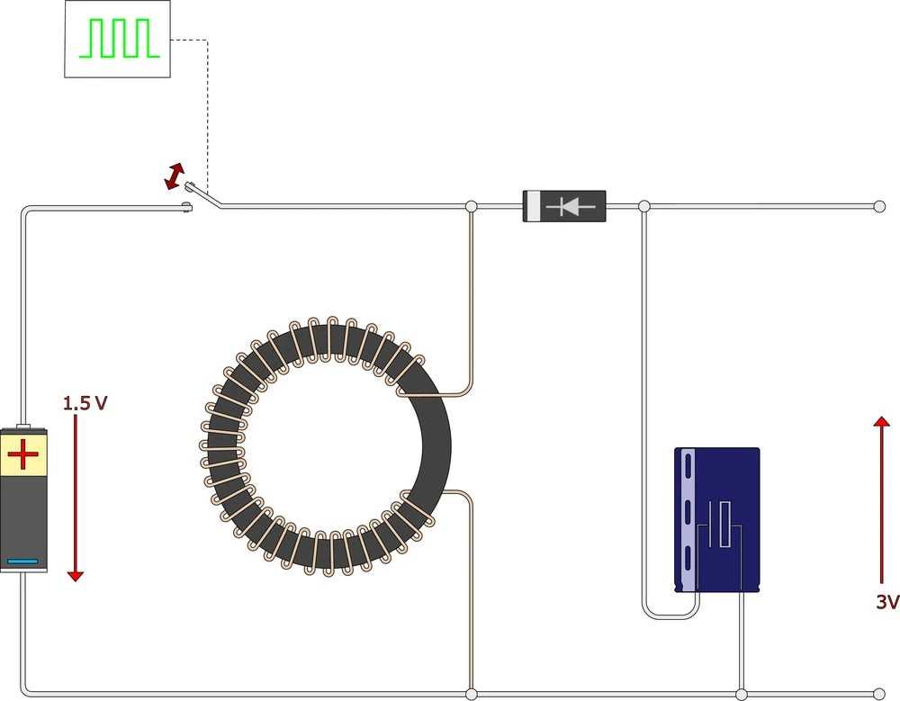 boost circuit diagram