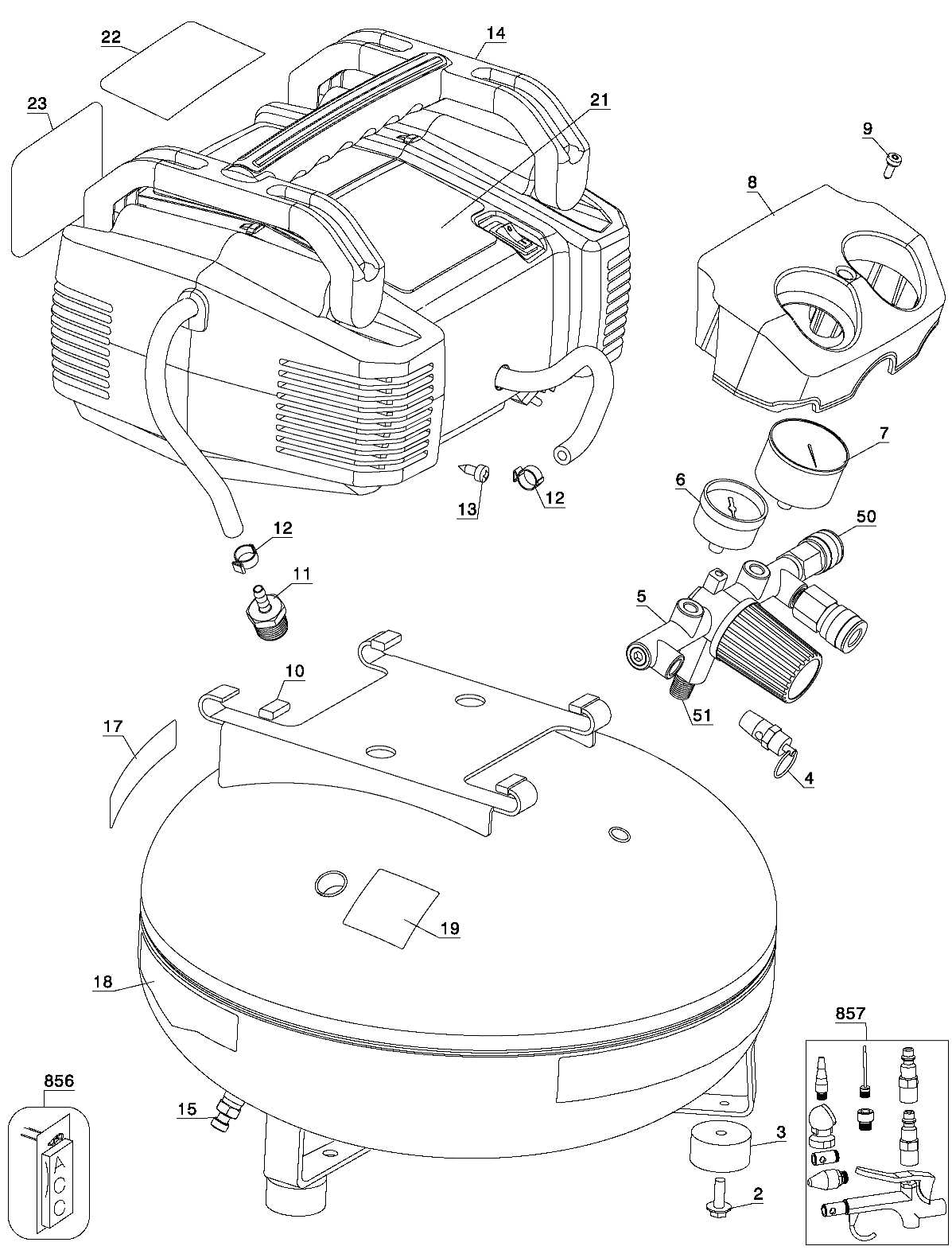 bostitch air compressor parts diagram bostitch air compressor parts diagram