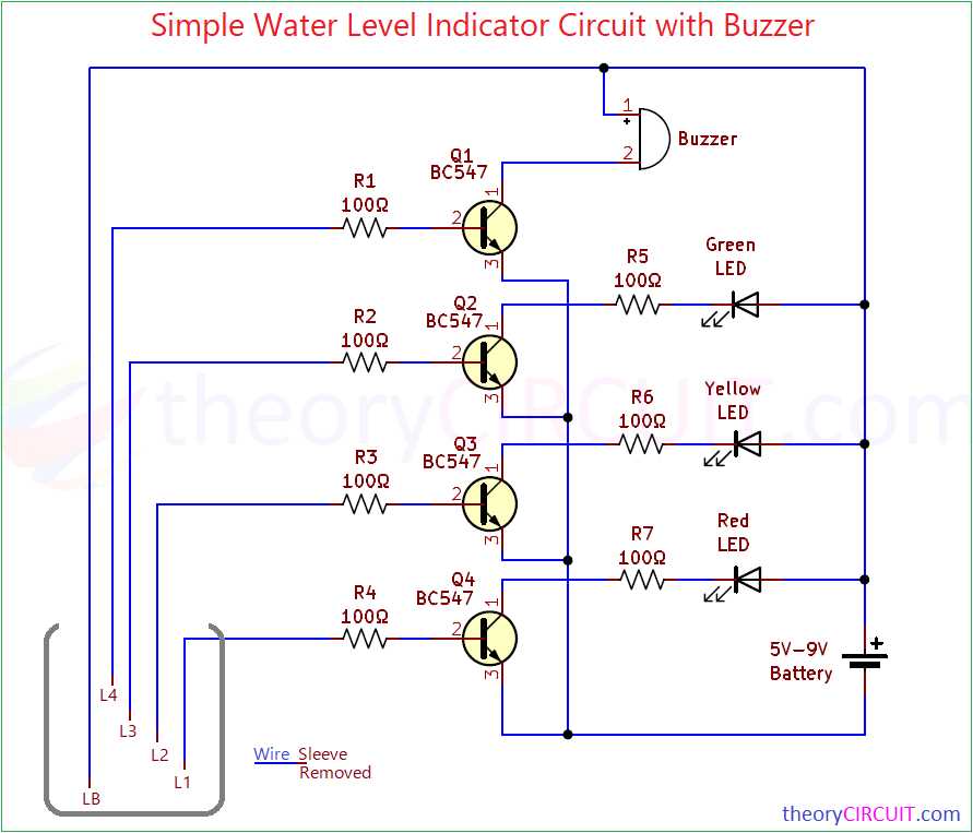 buzzer diagram circuit