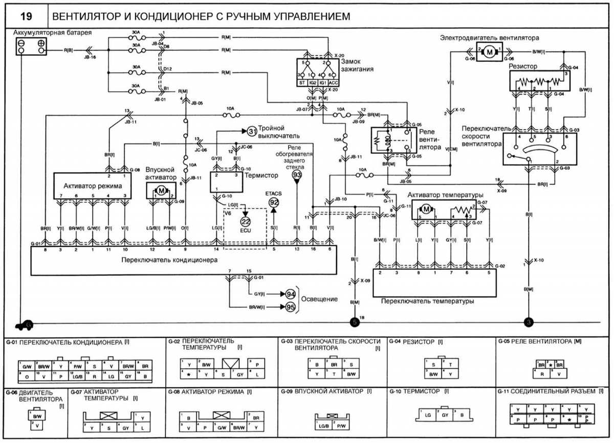 car aircon wiring diagram