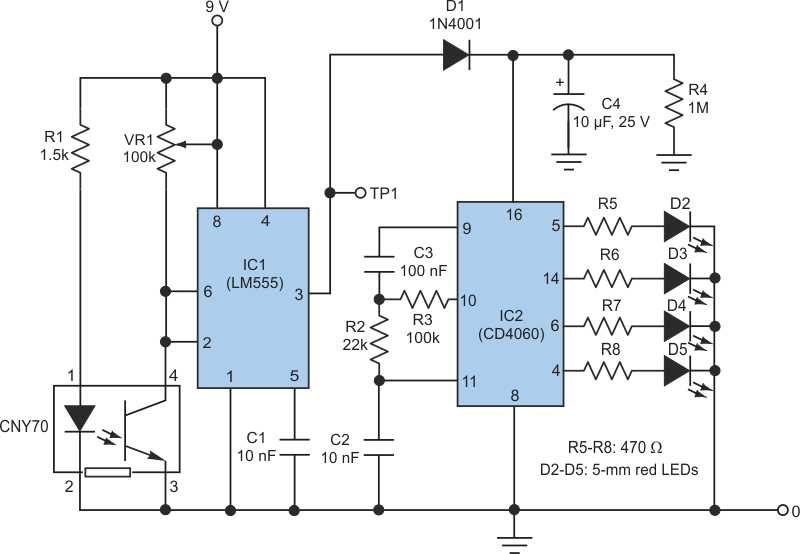 cd4060 circuit diagram