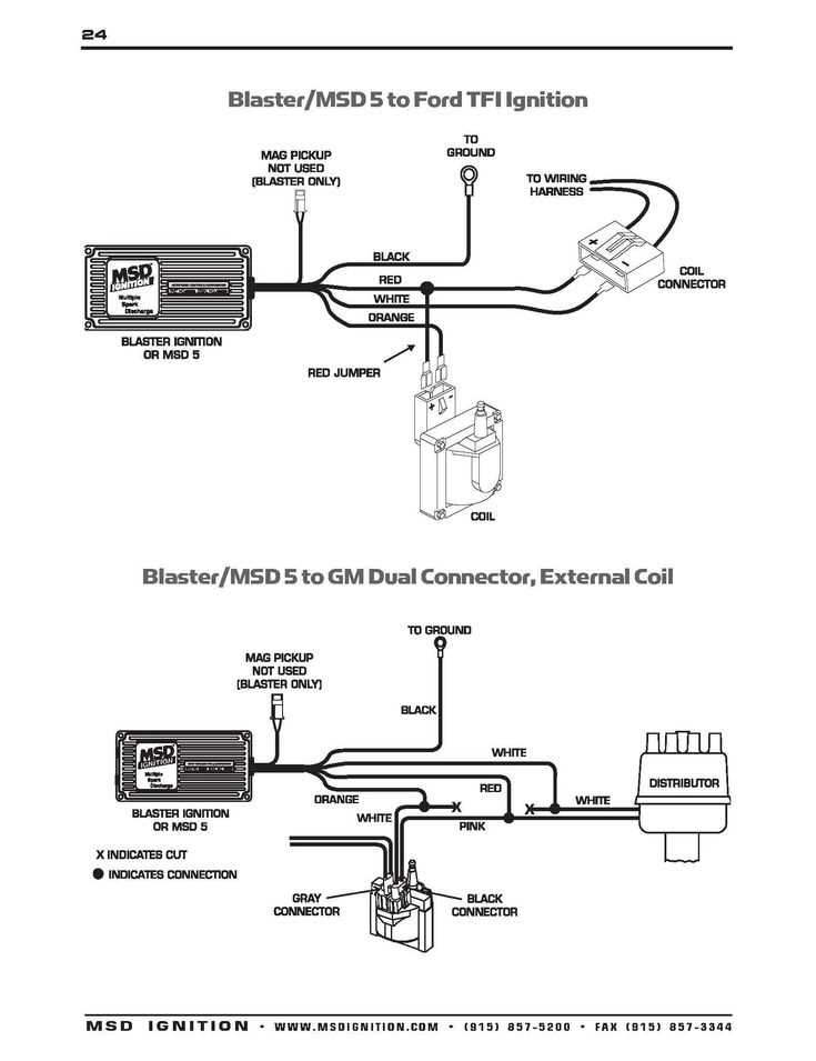chevy 350 distributor wiring diagram