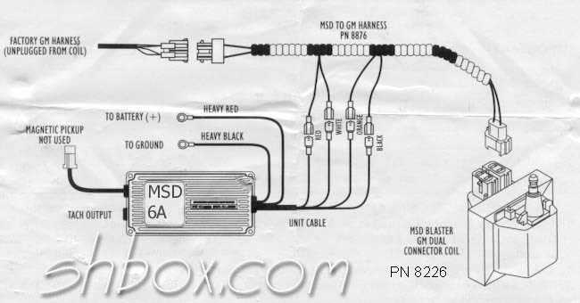 chevy ignition coil wiring diagram