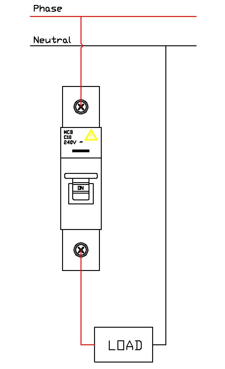 circuit breaker diagram