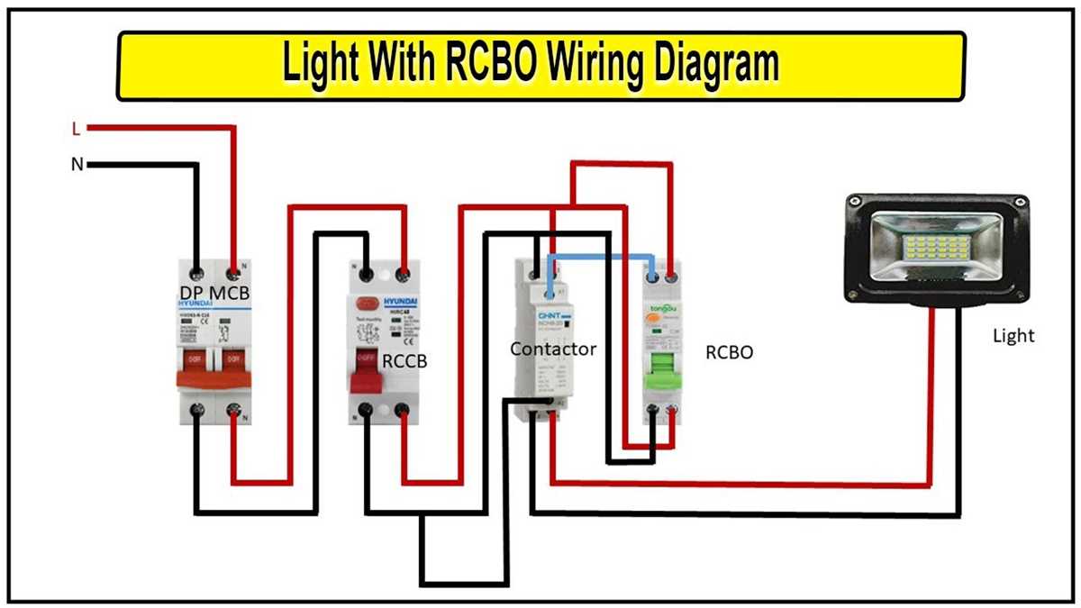circuit breaker schematic diagram