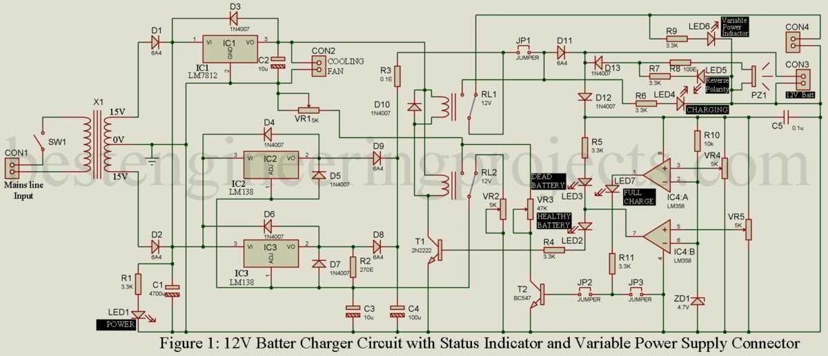 circuit diagram for battery charger 12 volt circuit diagram for battery charger 12 volt