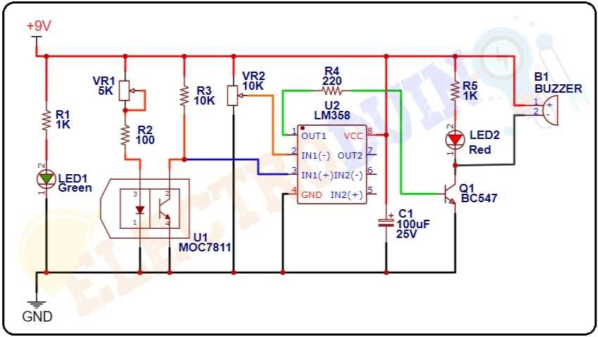 circuit diagram for smoke detector circuit diagram for smoke detector