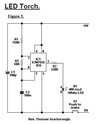 circuit diagram of a torch