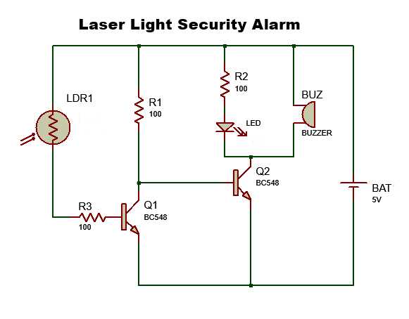 circuit diagram of security alarm circuit diagram of security alarm