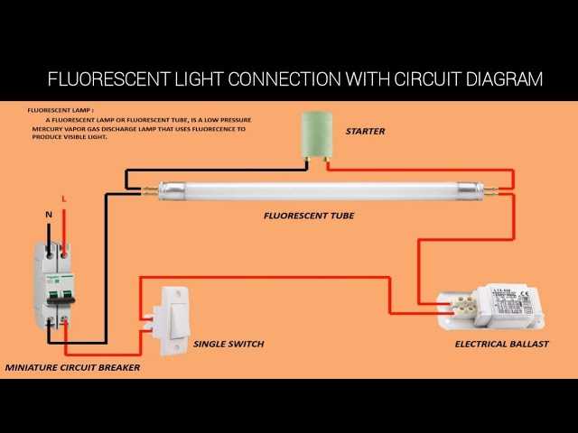 circuit diagram of tube light