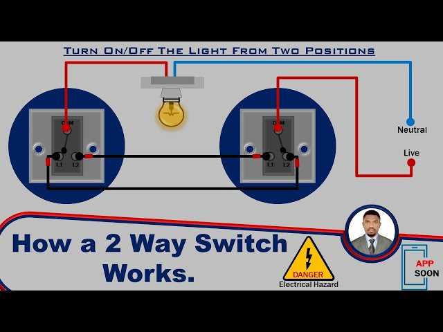 circuit diagram two way switch