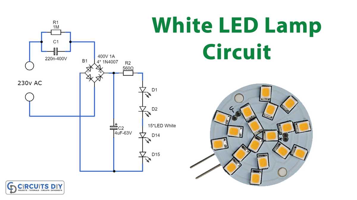 circuit diagram with led