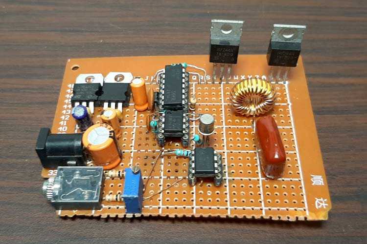 class d amplifier circuit diagram