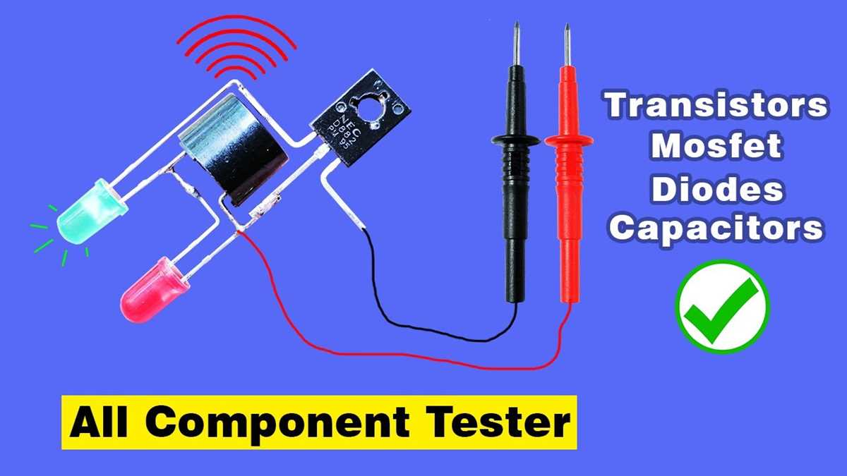 component tester circuit diagram