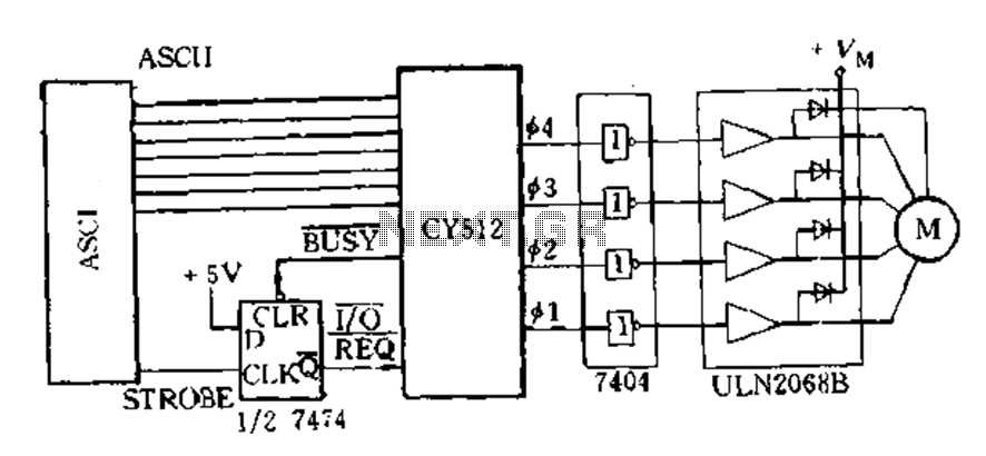 computer keyboard circuit diagram