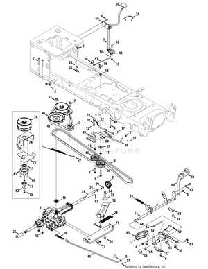 cub cadet ltx 1040 parts diagram
