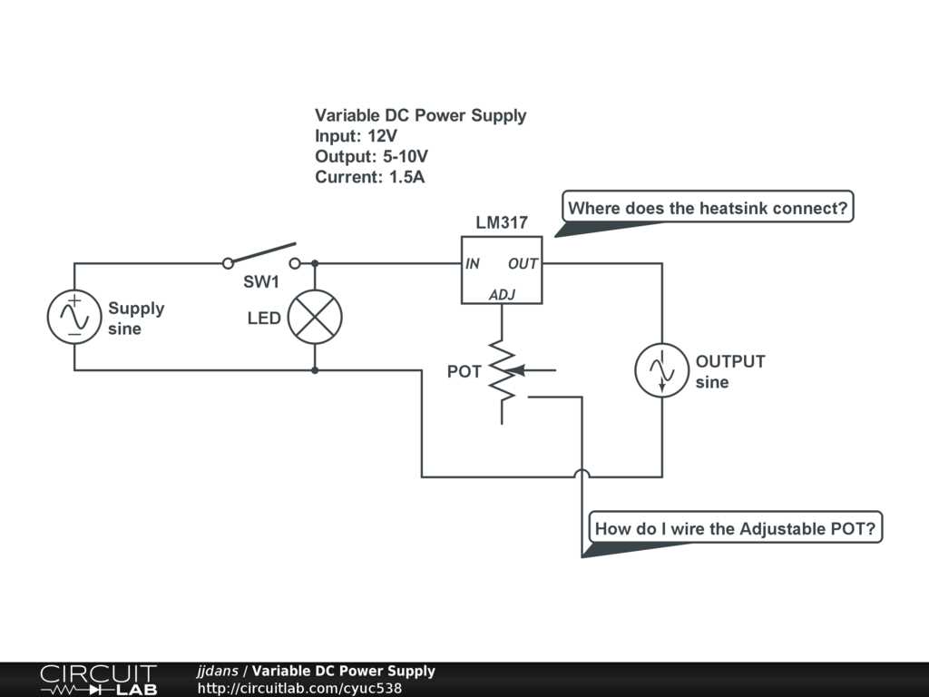 dc power supply circuit diagram dc power supply circuit diagram