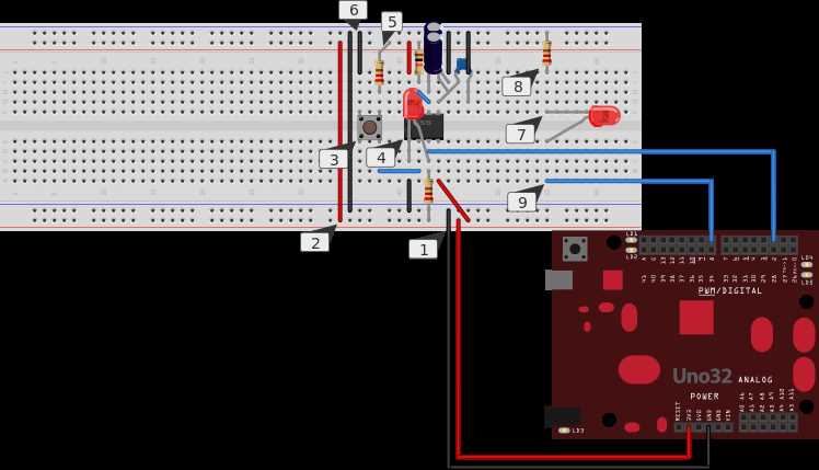 debounce circuit diagram