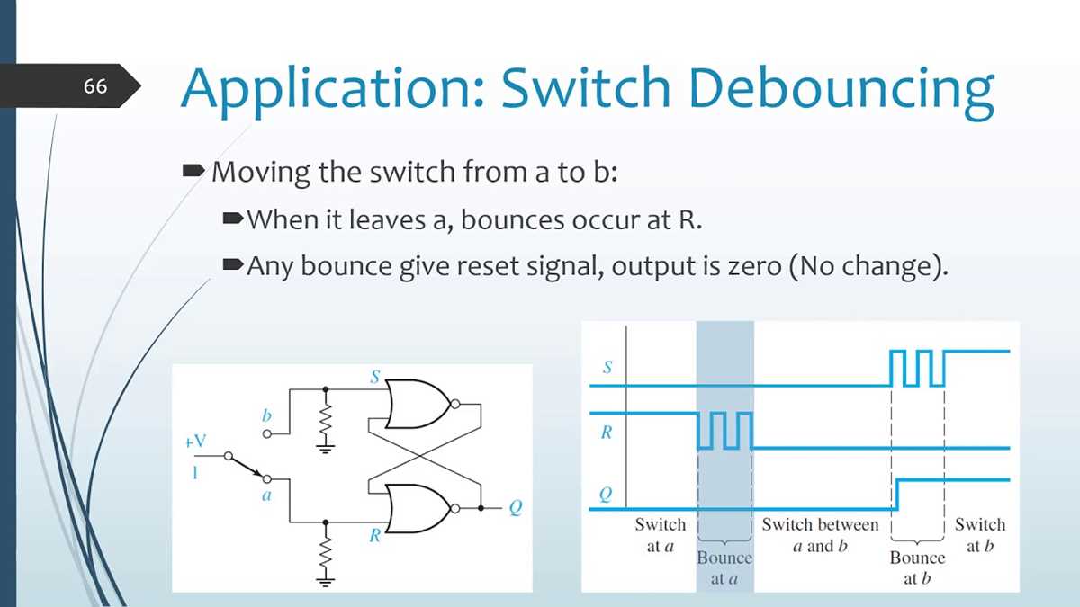 debounce circuit diagram