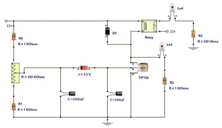 delay circuit diagram