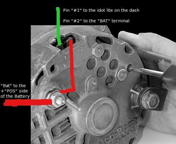 delco remy alternator wiring diagram 3 wire