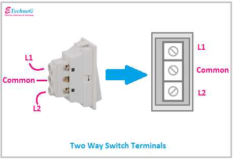 diagram of 2 way switch wiring