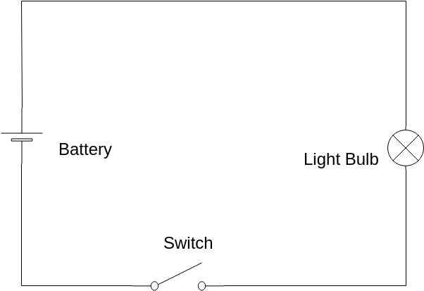 draw a circuit diagram of an electric circuit