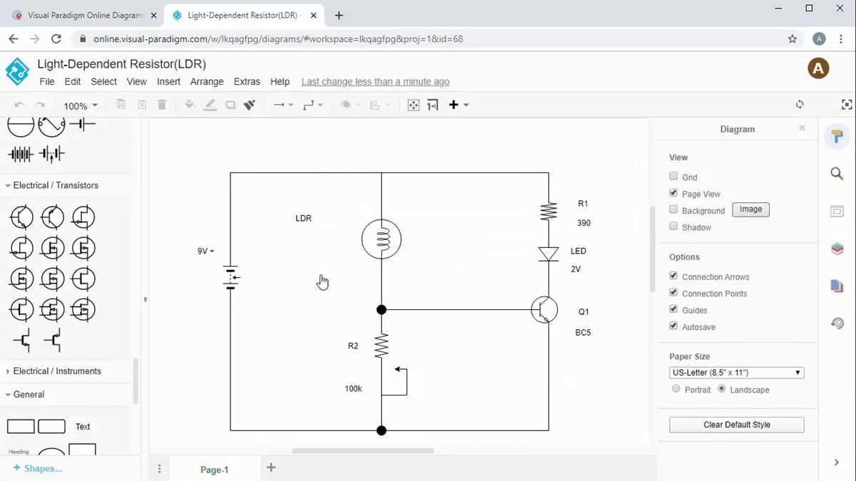 draw circuit diagram online free