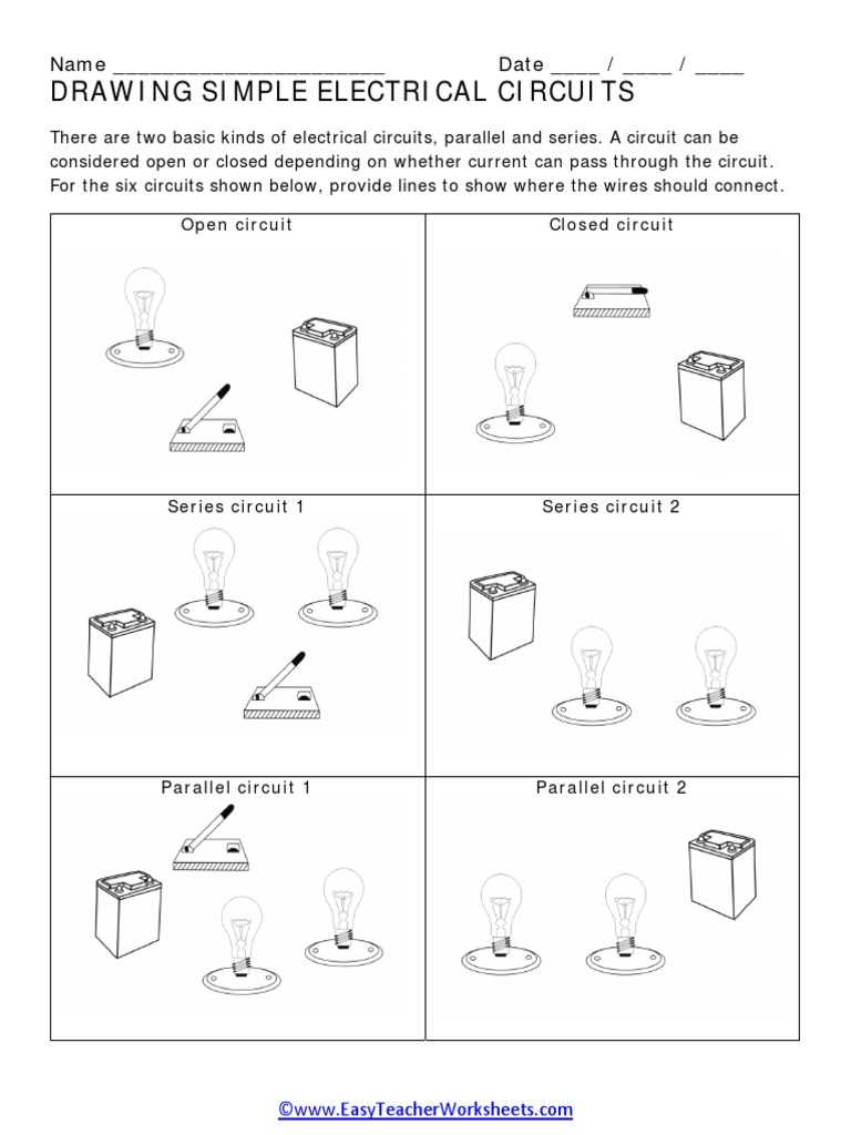 draw electrical circuit diagram