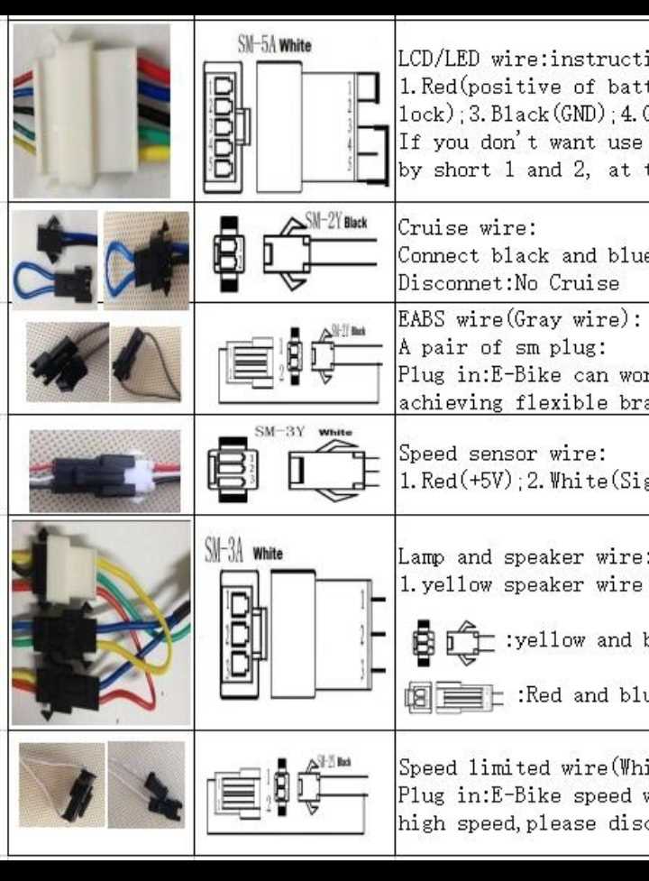 e bike controller wiring diagram