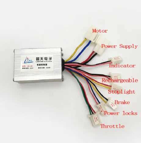 electric bike controller wiring diagram