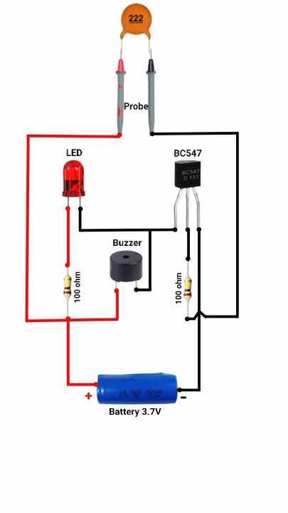 electric buzzer circuit diagram