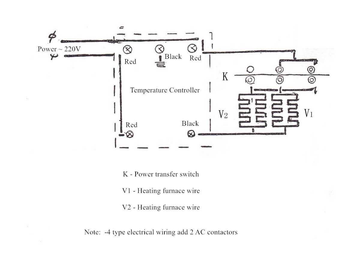 electric oven circuit diagram