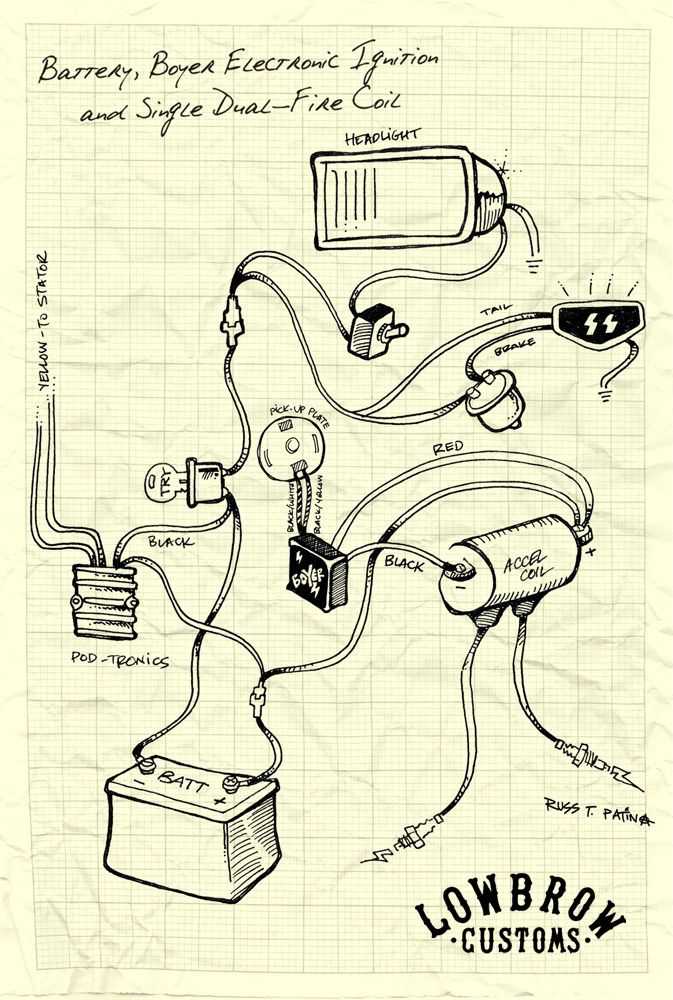 electronic ignition circuit diagram