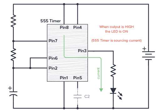 electronic timer circuit diagram