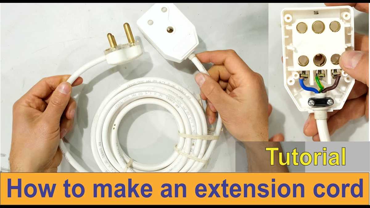 extension cable wiring diagram