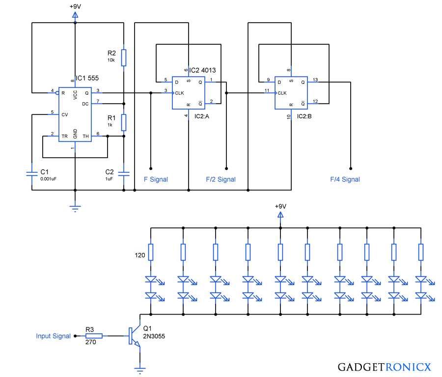 fairy lights circuit diagram