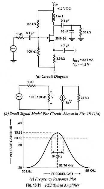 fet amplifier circuit diagram