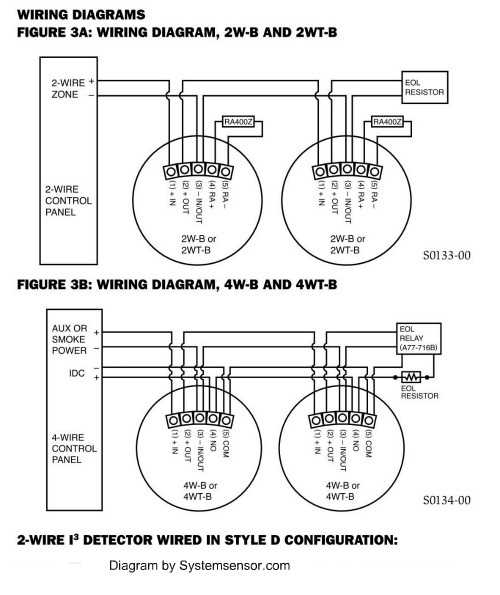 fire detector wiring diagram