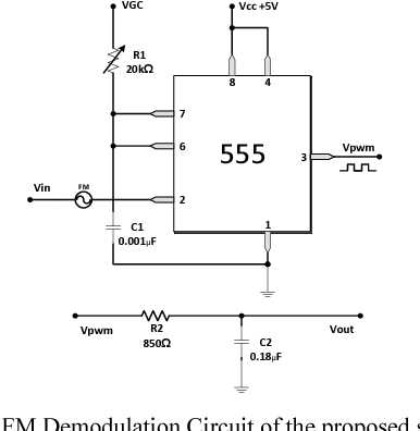 fm demodulation circuit diagram