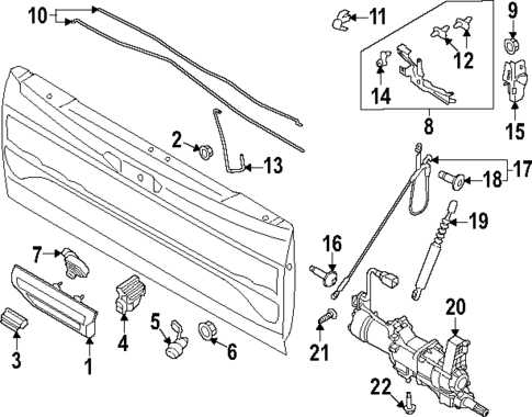 ford f 150 body parts diagram