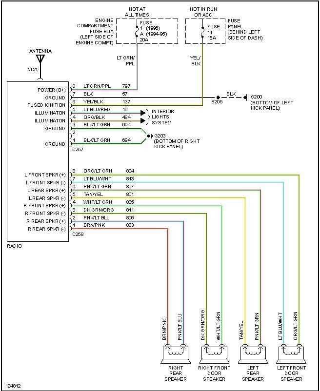 ford stereo wiring diagram