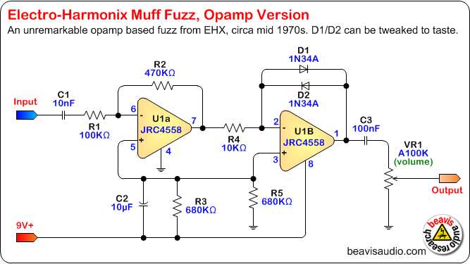 fuzz circuit diagram