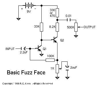 fuzz circuit diagram