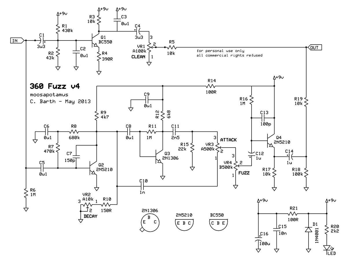 fuzz circuit diagram