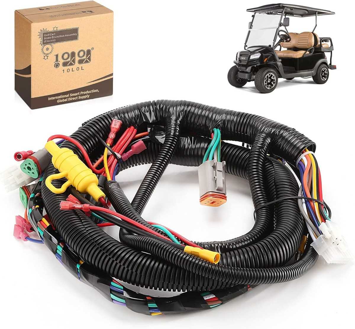 gas club car golf cart wiring diagram