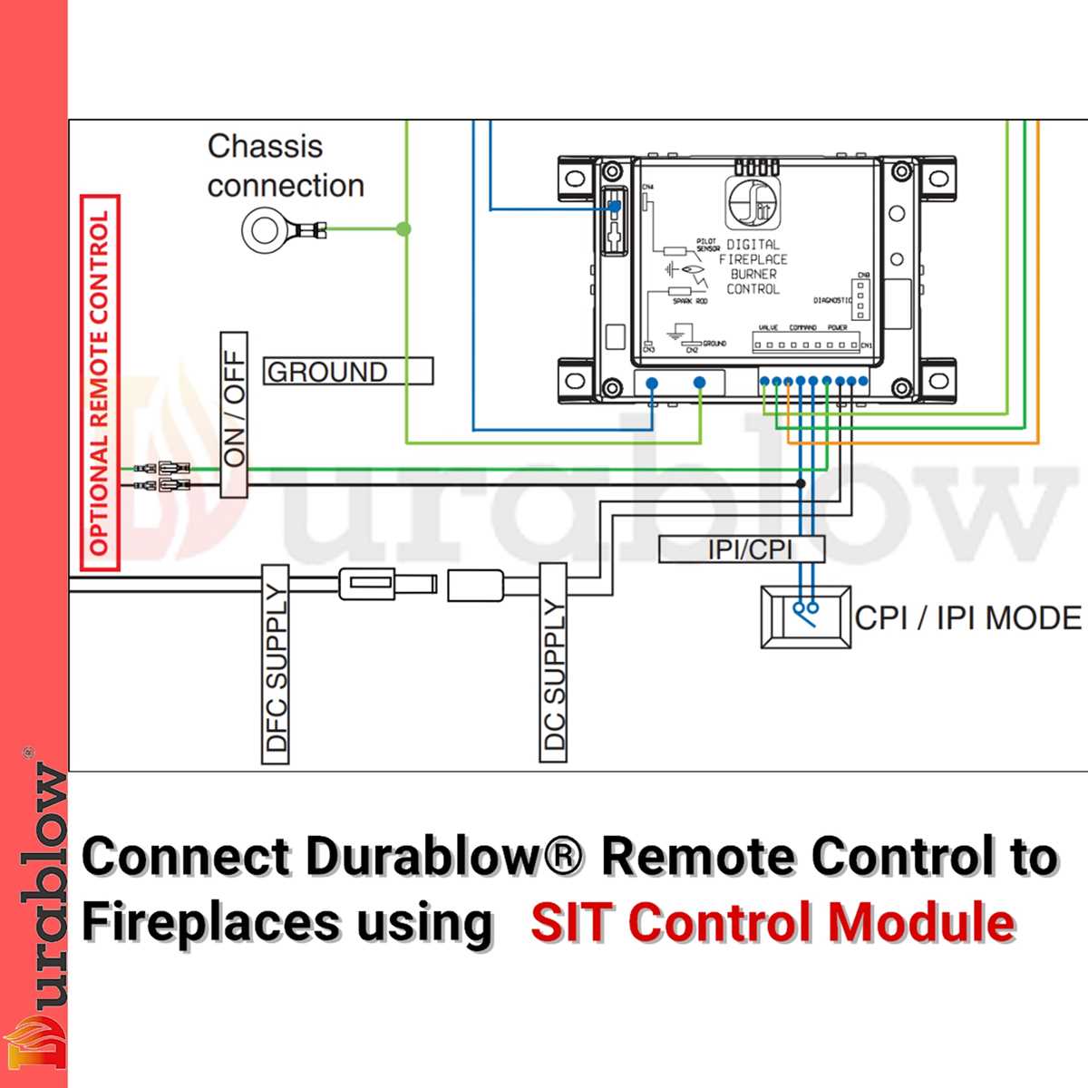 gas fireplace wiring diagram