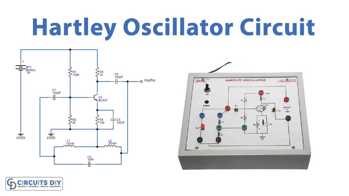 hartley oscillator circuit diagram hartley oscillator circuit diagram